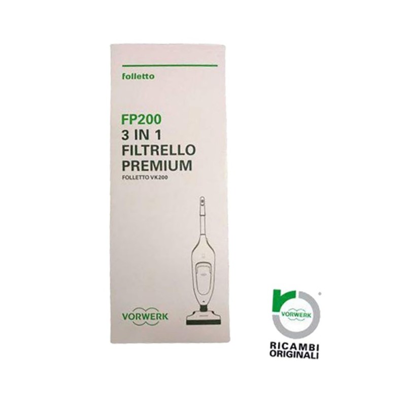 Folletto VK200 + kit promo (sacchetti + filtri) - Marinelli Service